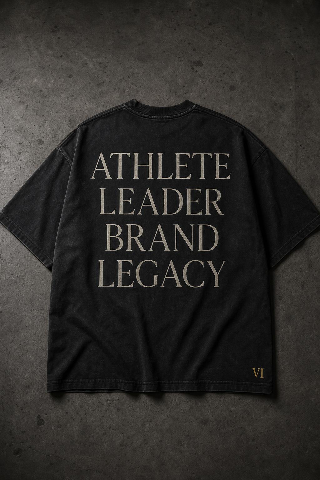 Athlete · Leader · Brand · Legacy Tee